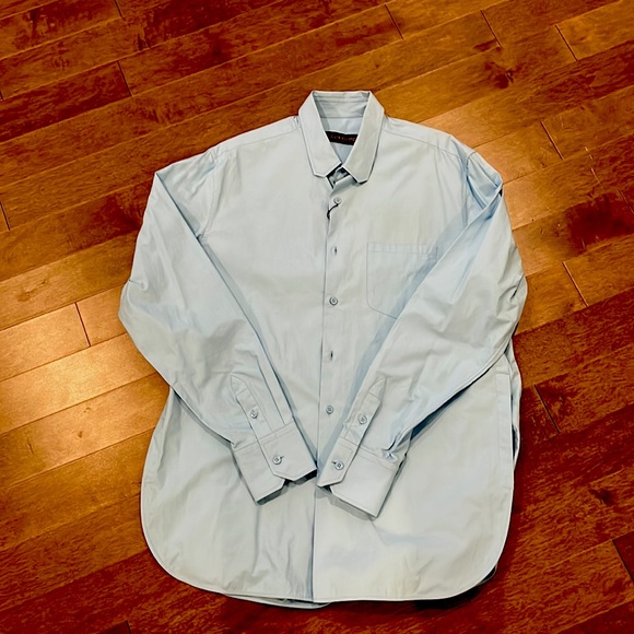 Louis Vuitton Mens spring summer 2020 mens show front pocket DNA shirt